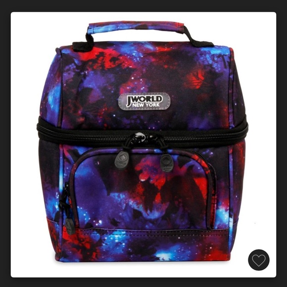 J World Galaxy print BACKPACK & LUNCHBAG SET BRAND NEW WITH TAGS - Picture 4 of 5
